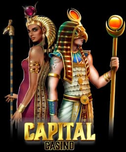 Logo Capital Casinos con personajes